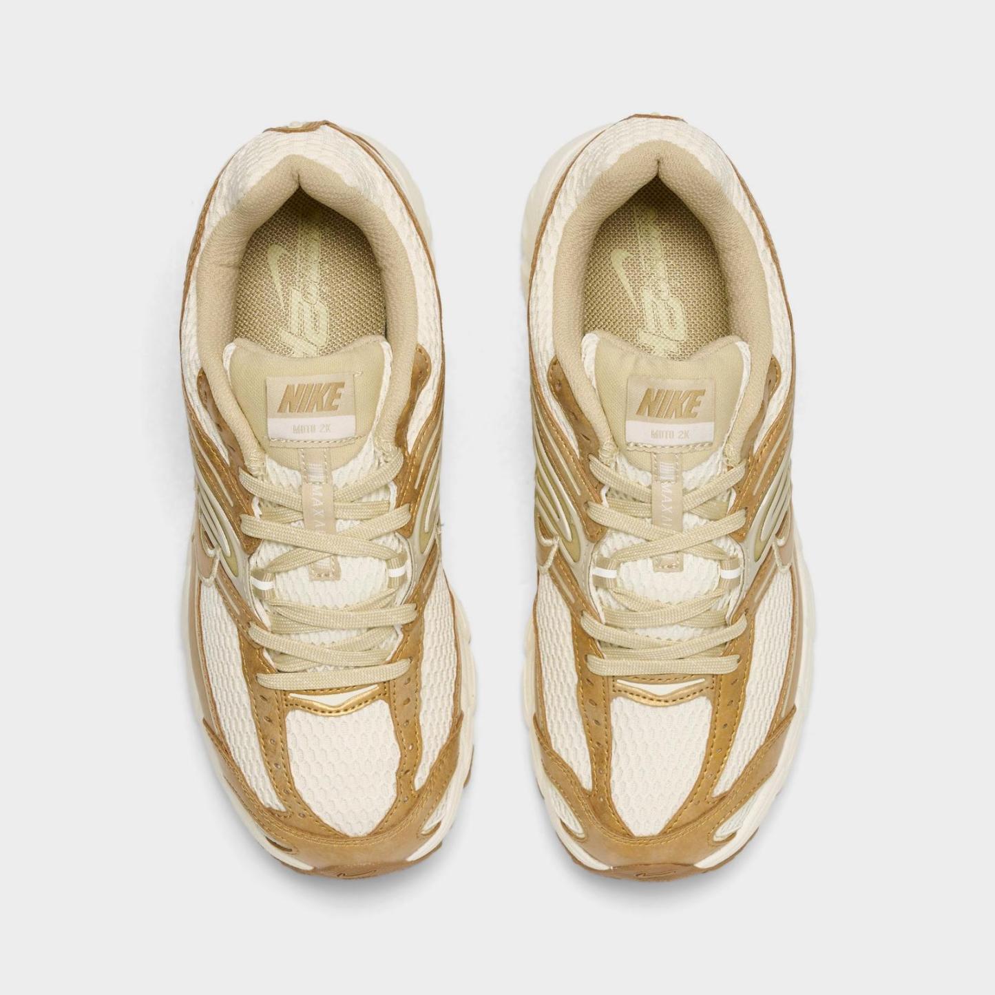 Women's Nike Air Max Moto 2K Casual Shoes - Coconut Milk/Metallic Copper/Team Gold