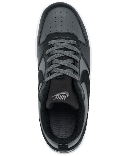 Nike Big Kids Court Borough Low Recraft Lifestyle Sneakers from Finish Line - Iron Gray, White, Black