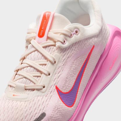 Big Kids' Nithtke Stellar Ride Running Shoes - Chalk/Pink Foam/Bright Crimson/Bright Violet - Detail shot