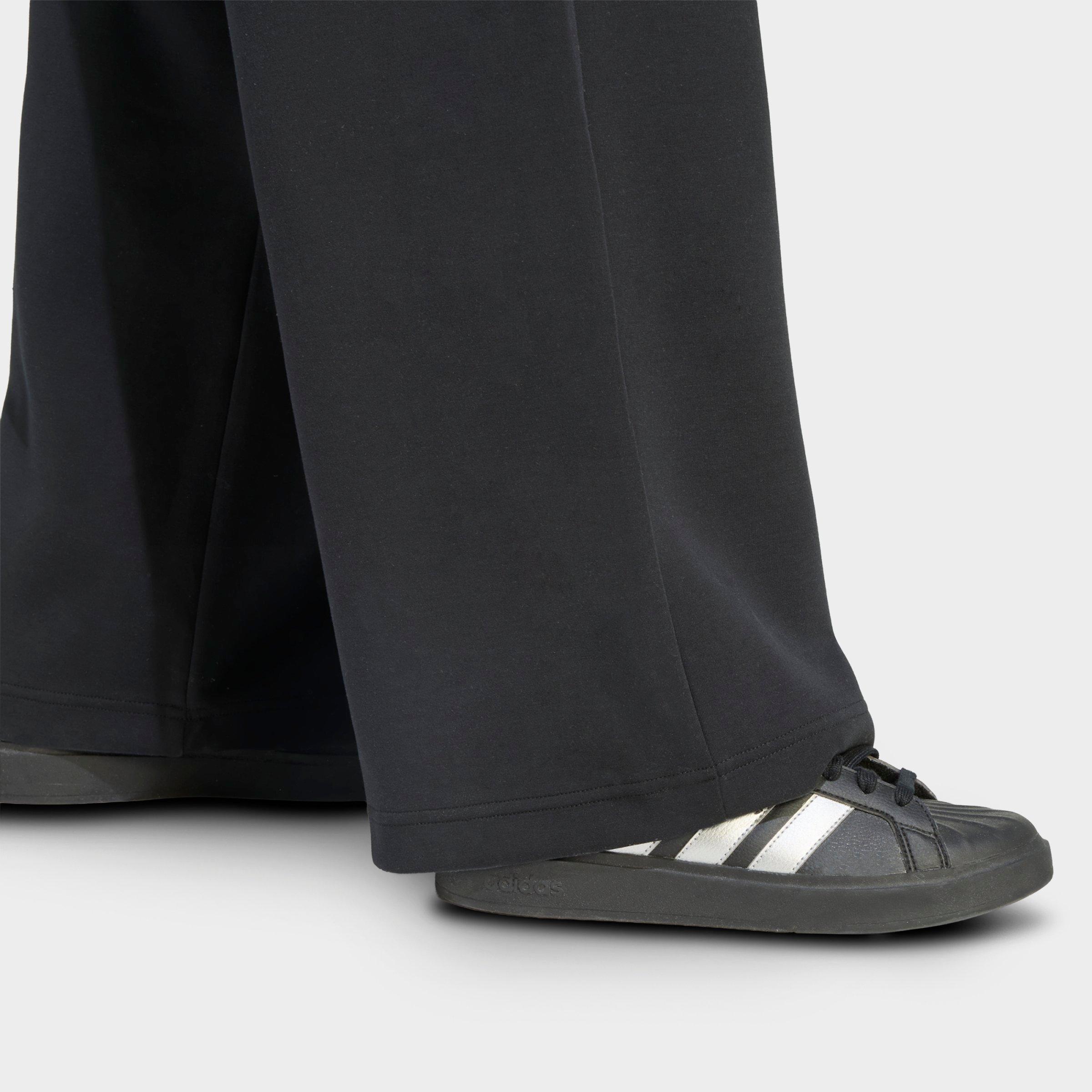 Women's adidas Sportswear Soft Lux Straight Leg Pants - Black
