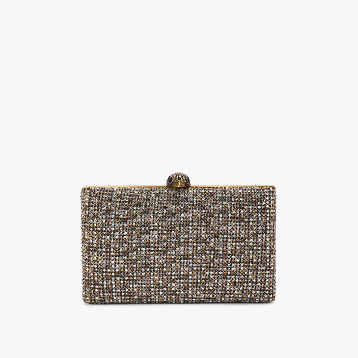 Kurt Geiger London Crystal Kensington Clutch - Beige