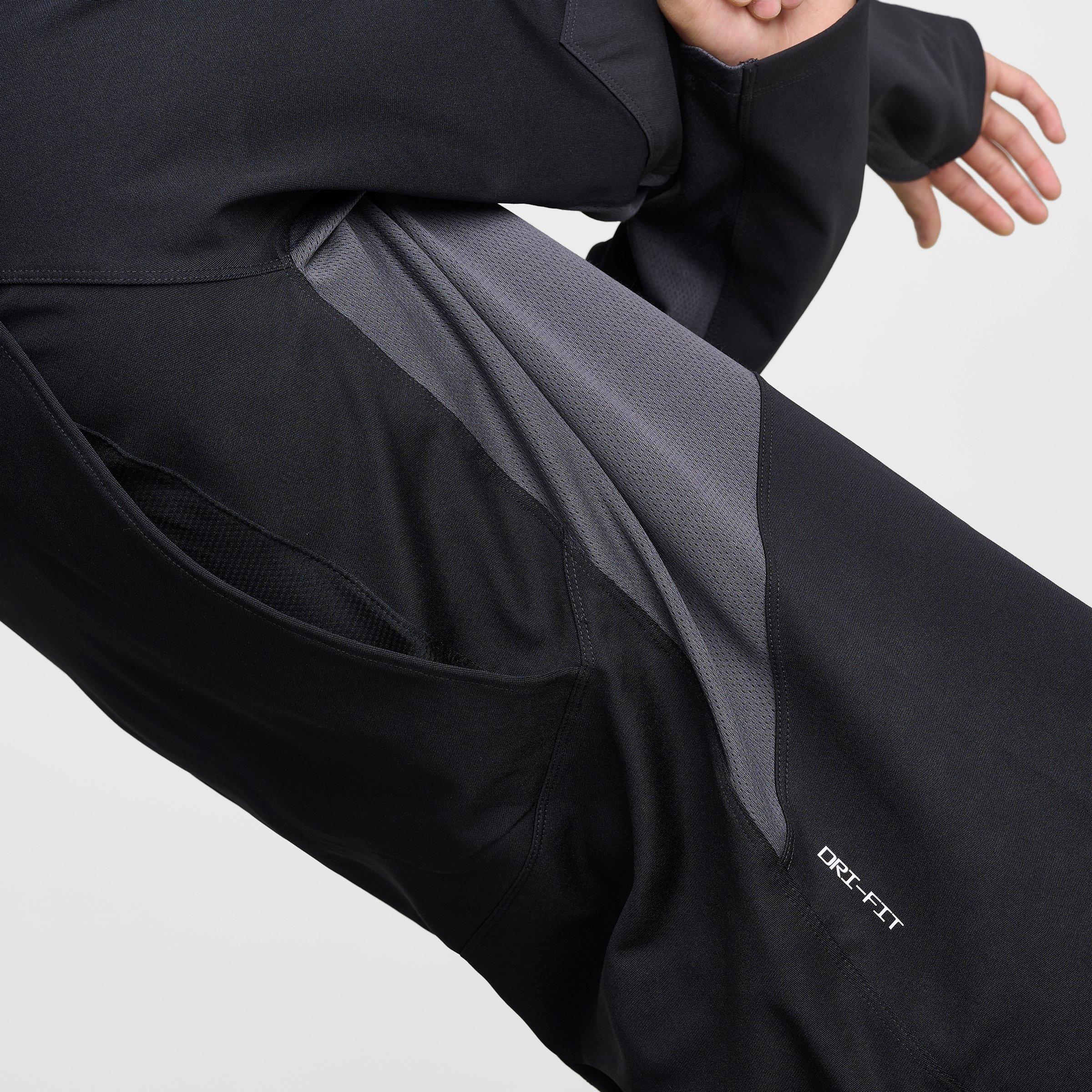 Men's Nithtke Pro Dri-FIT Mid-Layer Pullover Training Hoodie - Black/White