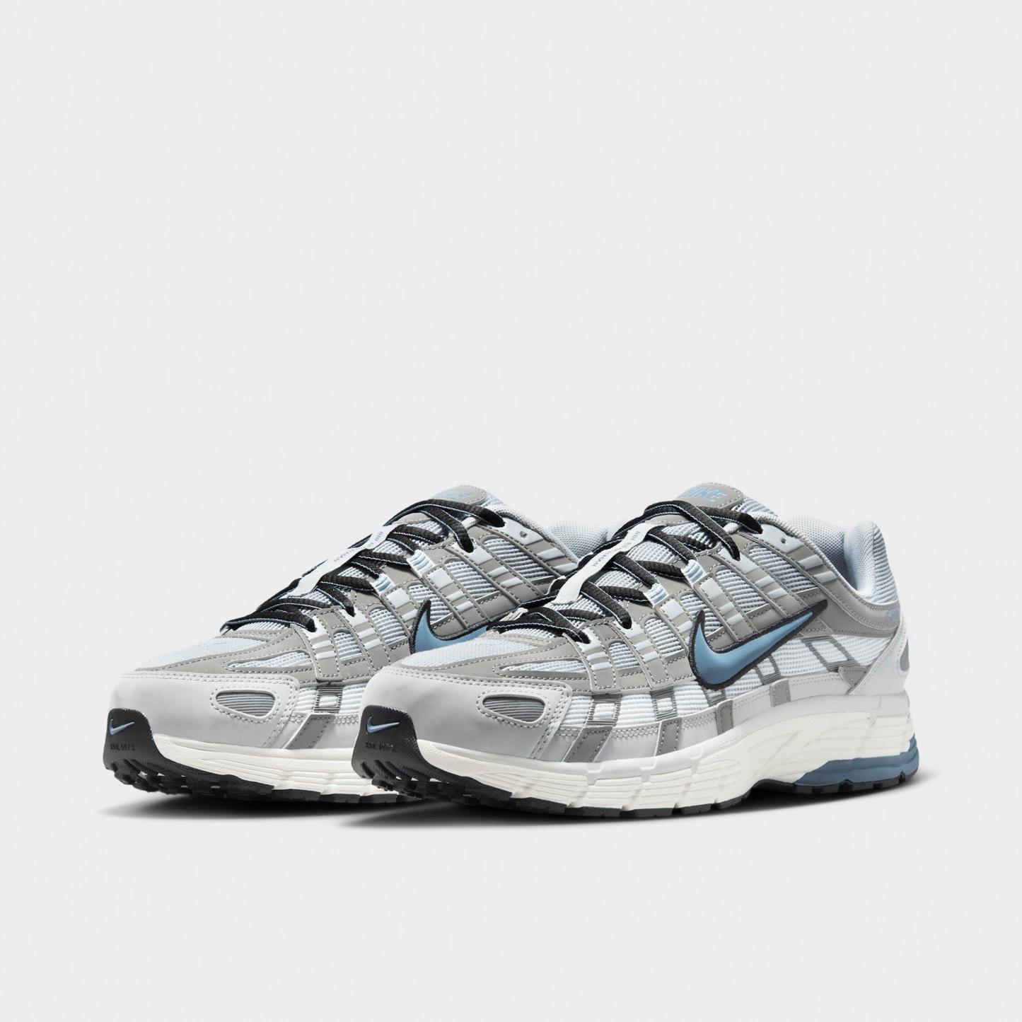 Men's Nithtke P-6000 Casual Shoes - Part 1 - Light Smoke Grey/Smoke Grey/Photon Dust/Blue Graphite - Both shoes facing left