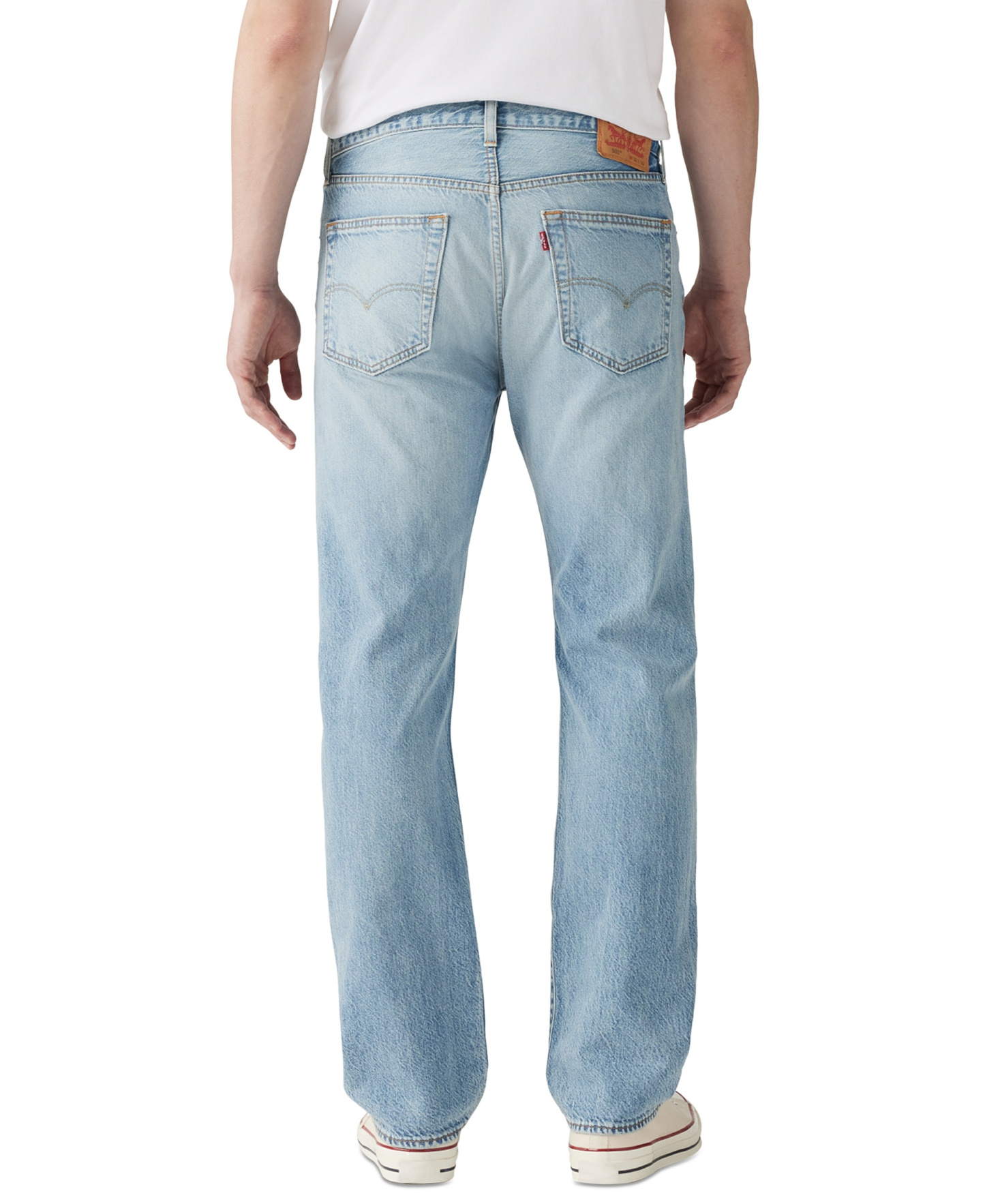 Levi's Men's 501 Original Straight-Fit Lightweight Denim Jeans - Stay Zen