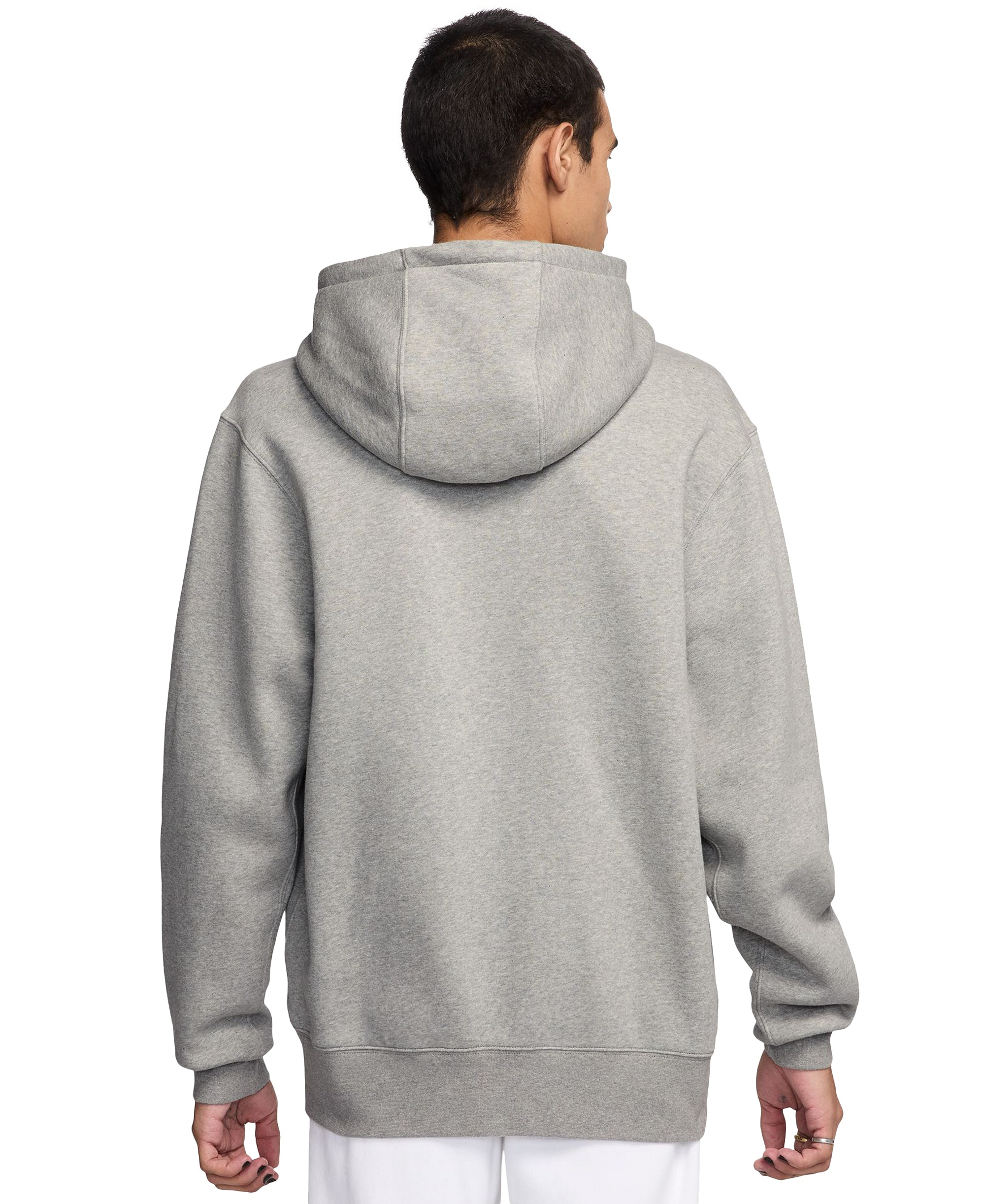 Nike Men's Full-Zip Fleece Regular-Fit Hoodie - Dark Gray Heather