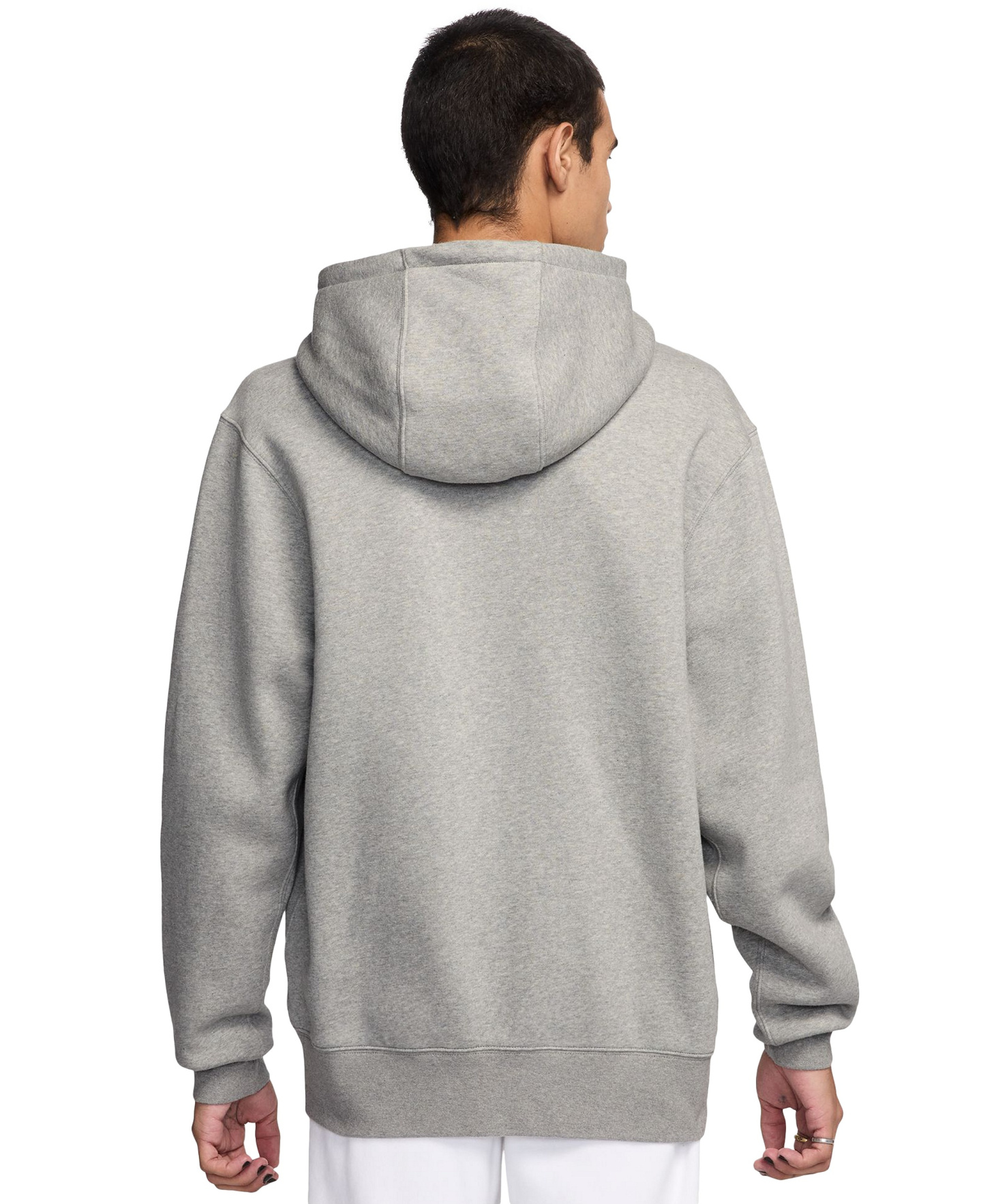 Nike Men's Full-Zip Fleece Regular-Fit Hoodie - Dark Gray Heather