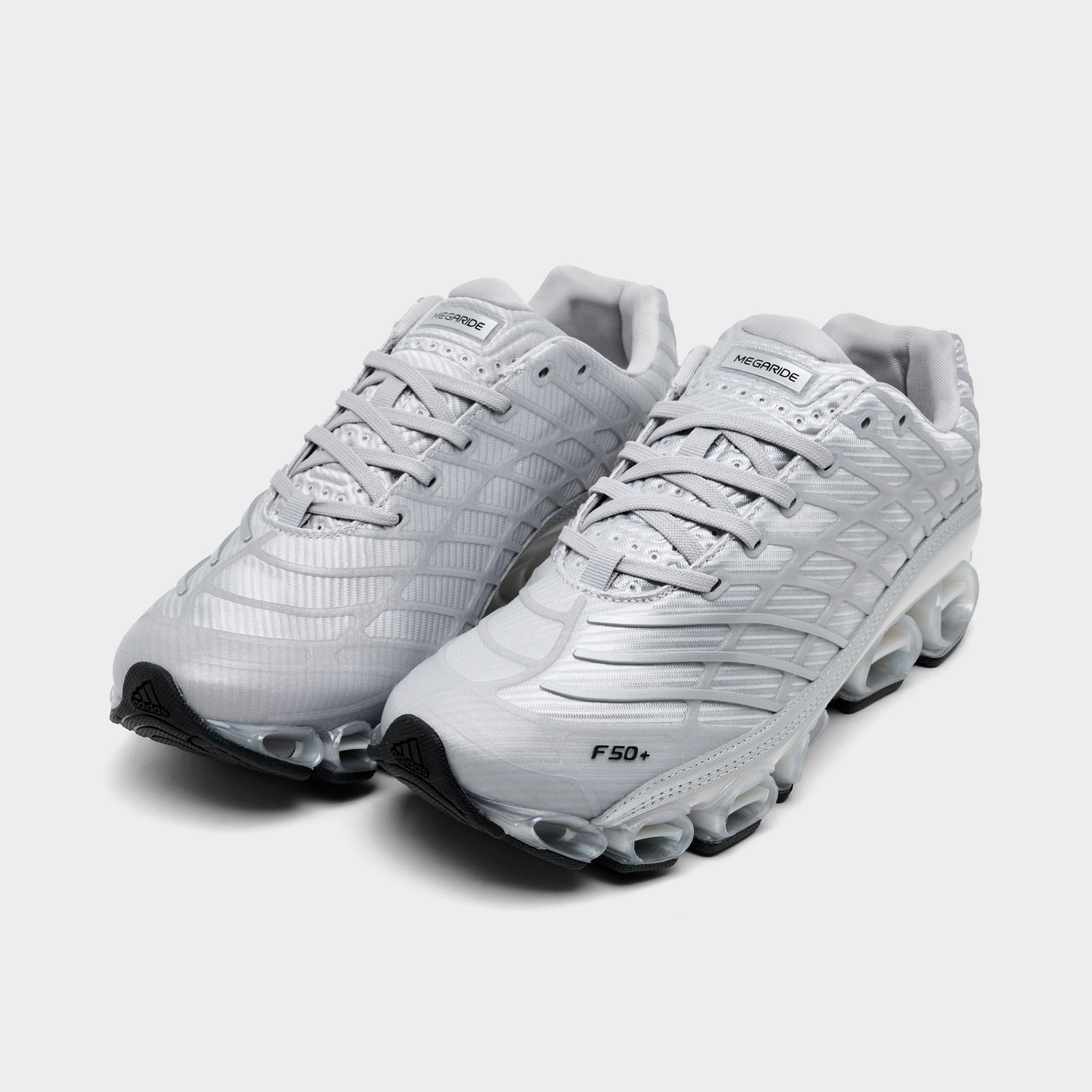 Men's adidas Megaride F50 Casual Shoes - Grey/Silver - view 2