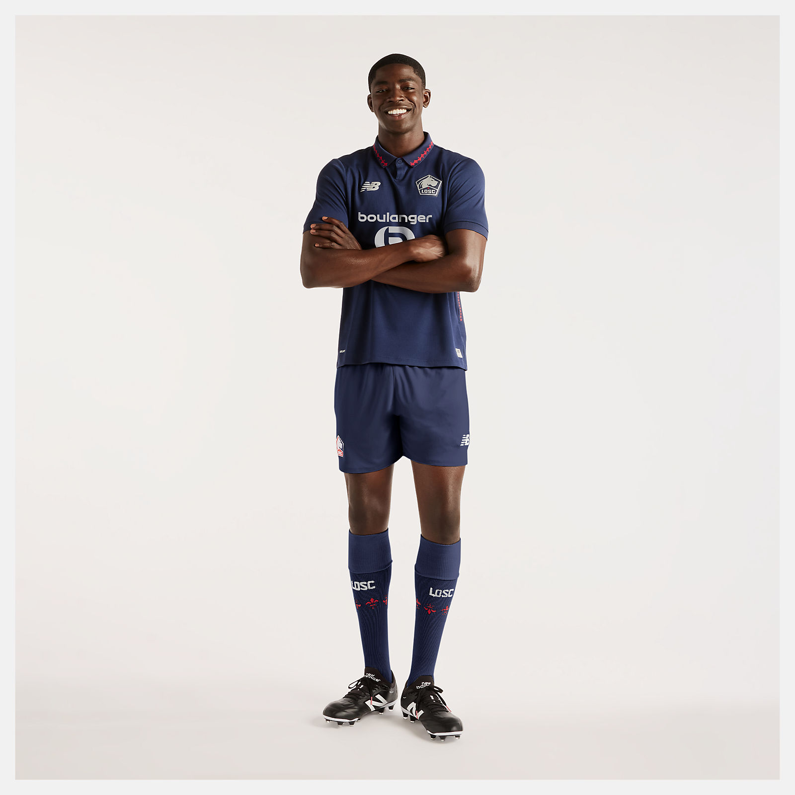 New Balance LOSC Lille 26/27 Third Short Sleeve Jersey, MT62C3TKTHD