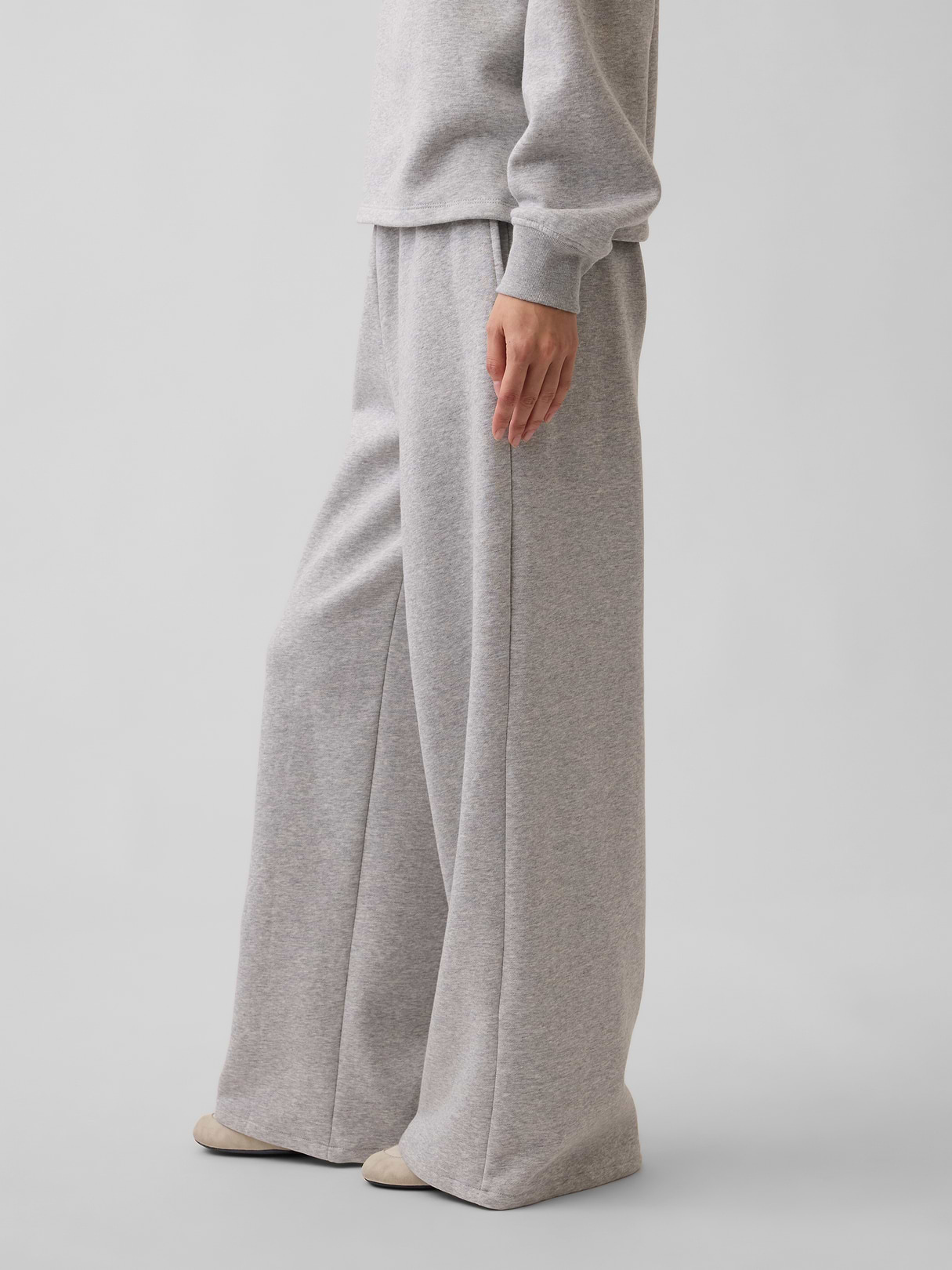 VintageSoft Baggy Sweatpants - Heather gray