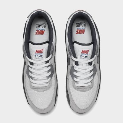 Men's Nithtke Air Max 90 Casual Shoes - Part 2 - Summit White/College Grey/Anthracite/Particle Grey - Top view