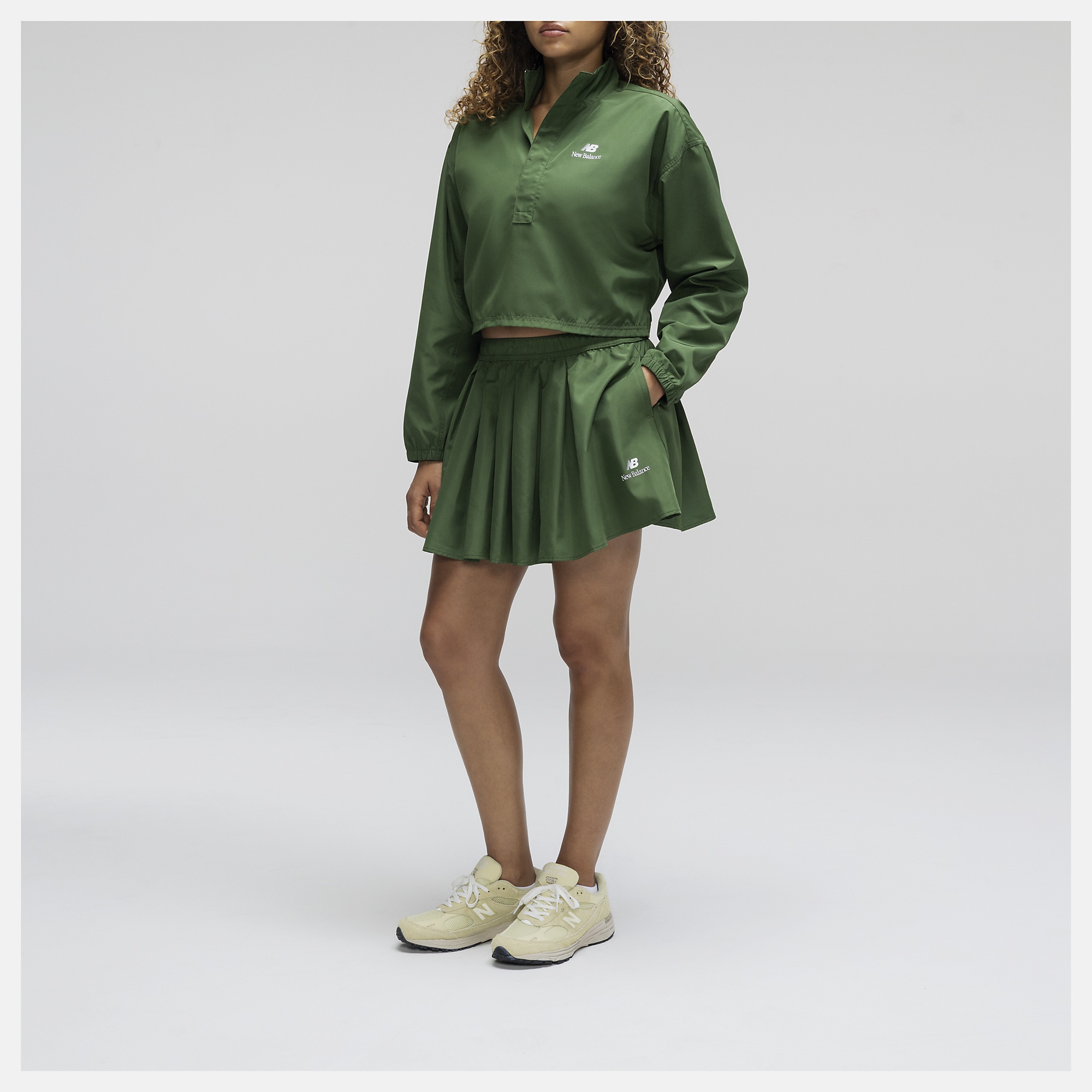 New Balance Made in USA Pleated Skirt, WB62T7K0DAE