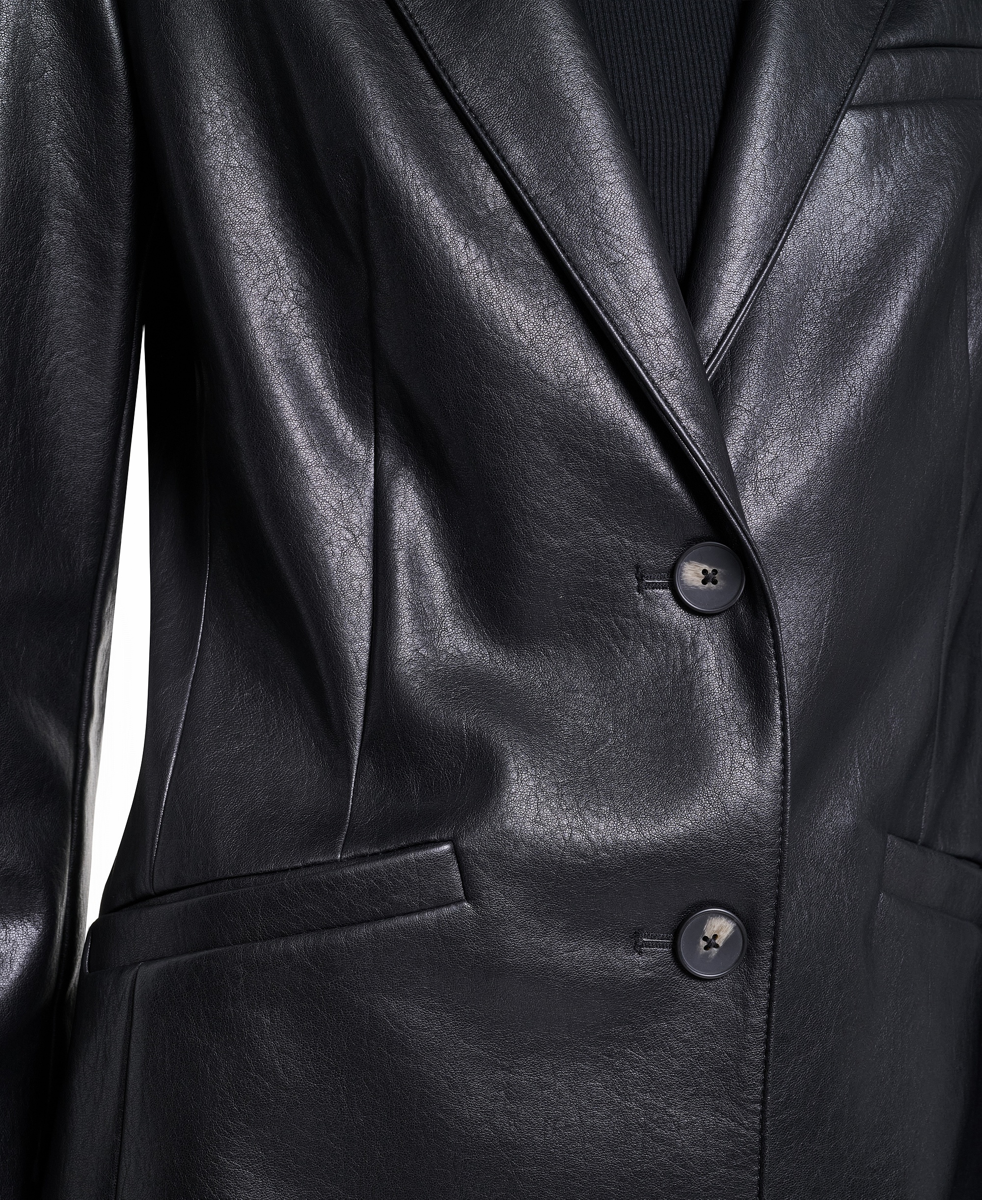 Levi's Women's Laydown Collar Single-Breasted Blazer - Black