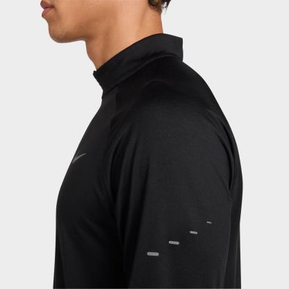 Men's Nithtke Stride Dri-FIT Quarter-Zip Running Top - Black
