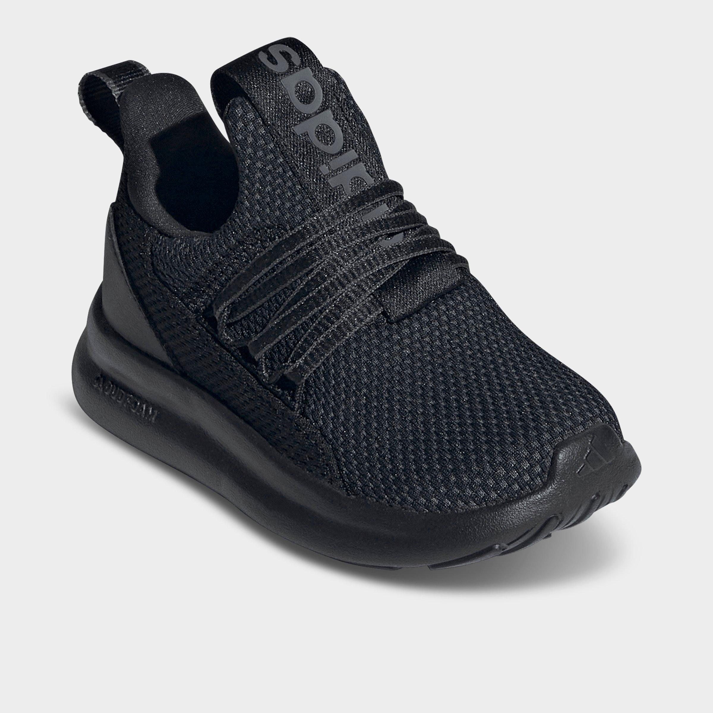 Kids' Toddler adidas Lite Racer Adapt 8.0 Stretch Lace Casual Shoes - Core Black/Grey Six - Both shoes facing left