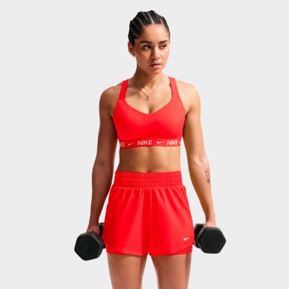 Women's Nithtke Dri-FIT Indy High Support Sports Bra - Light Crimson