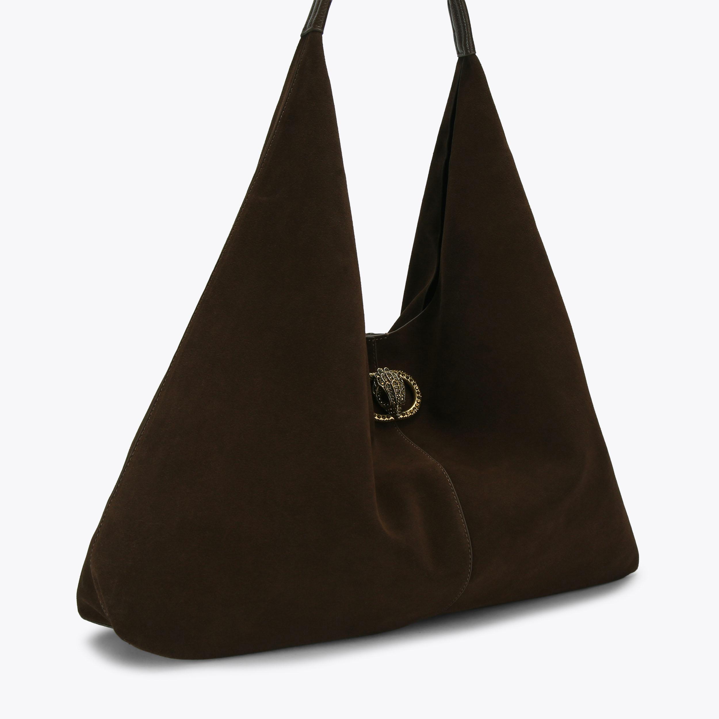 Kurt Geiger London Large Chelsea Slouch Hobo Bag - Brown - view 3