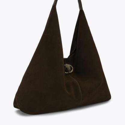 Kurt Geiger London Large Chelsea Slouch Hobo Bag - Brown - view 3