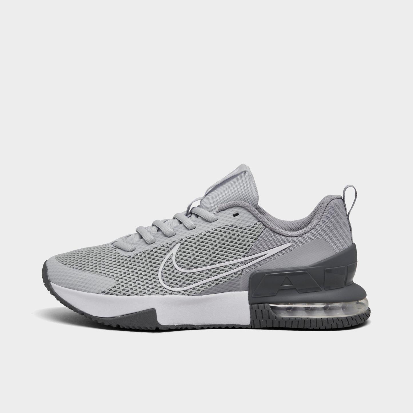 Men's Nithtke Air Max Alpha Trainer 6 Training Shoes - Part 3 - Cool Grey/Wolf Grey/Pure Platinum/White - Left shoe facing left. Outside of the shoe.
