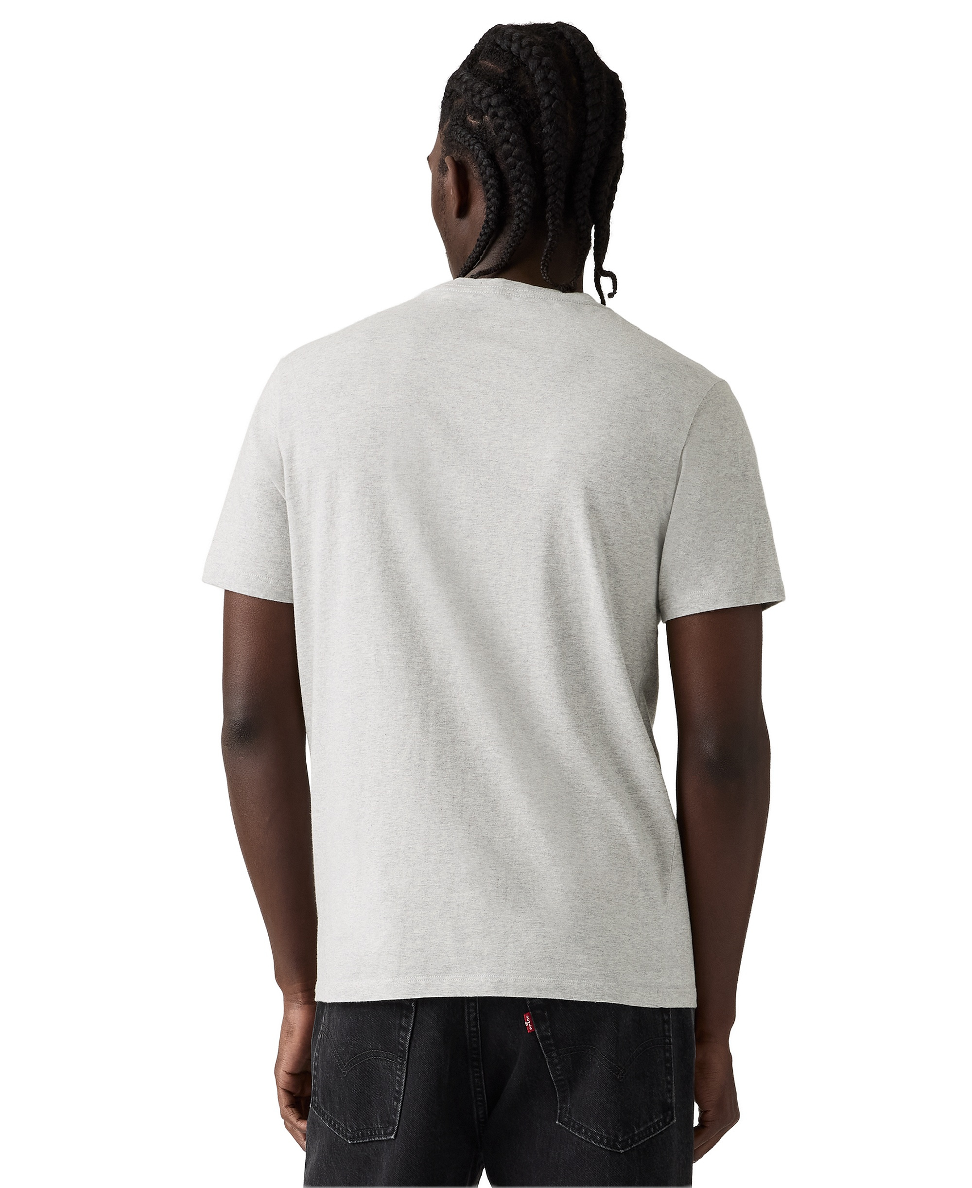 Levi's Men's Graphic Logo Crewneck T-Shirt - Gray