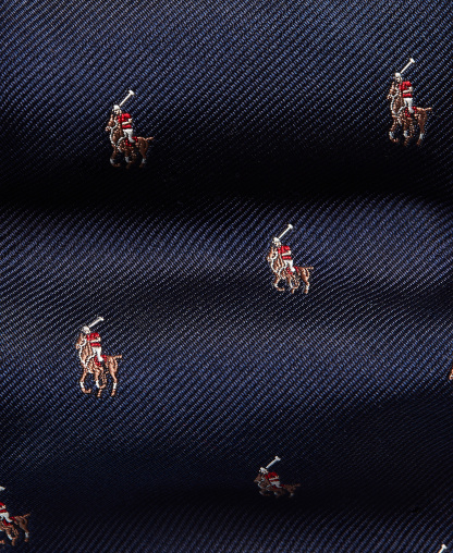 Polo Ralph Lauren Men's Polo Pony Silk Tie - Navy