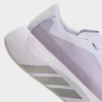 Women's adidas Hyperboost Edge Running Shoes - Part 2 - Frozen Purple/Silver Metallic/Silver Dawn - Detail shot