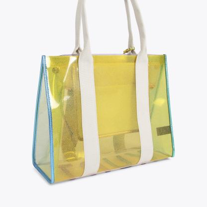 Kurt Geiger London Large Vinyl Southbank Tote Bag - Multi Colored - view 5