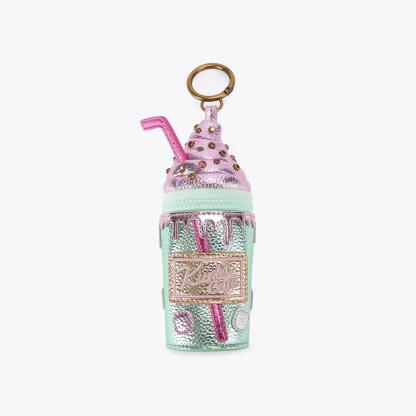 Kurt Geiger London Coffee Cup Charm - Green