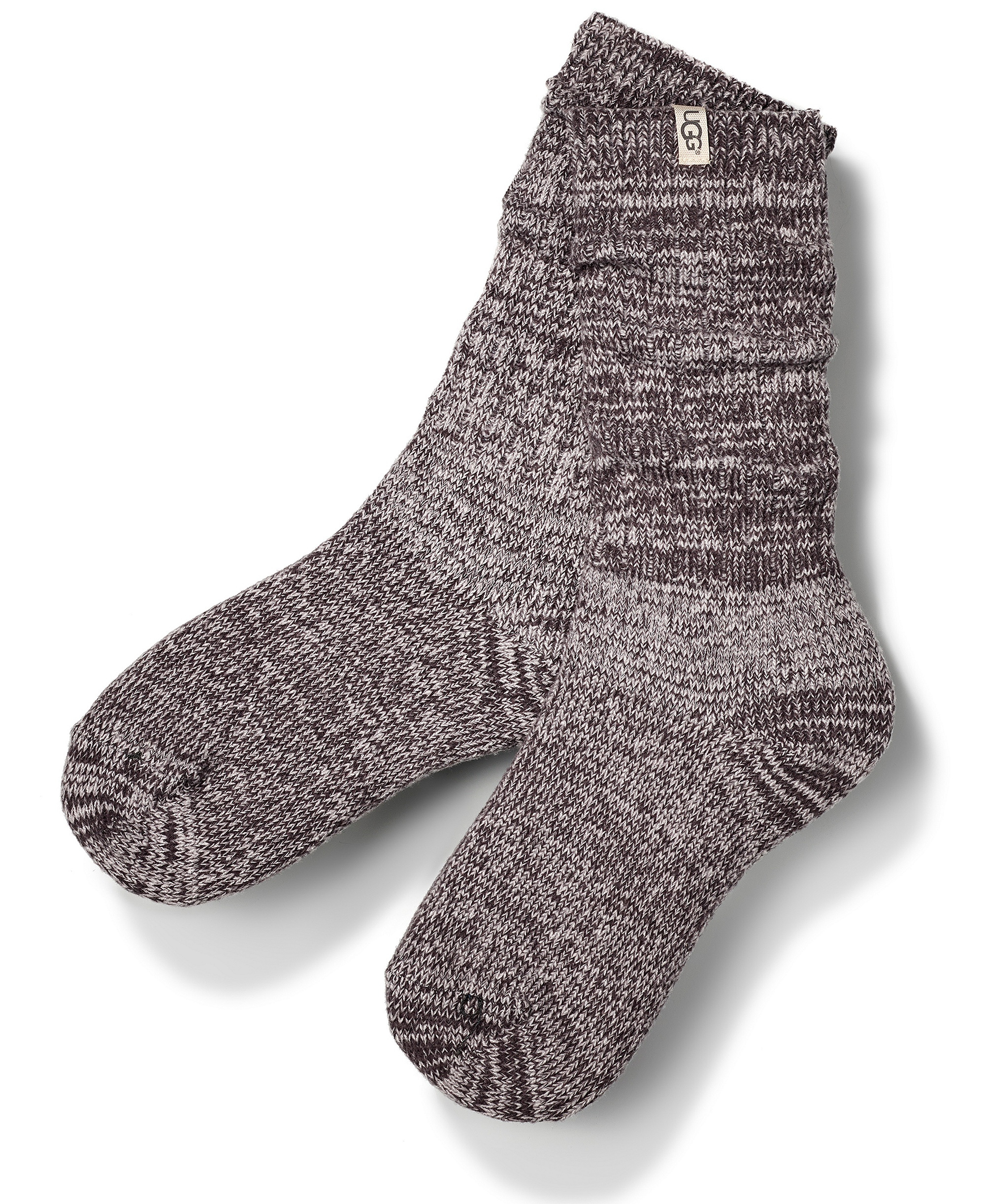 UGG Women's Rib-Knit Slouchy Crew Socks - Nightfall
