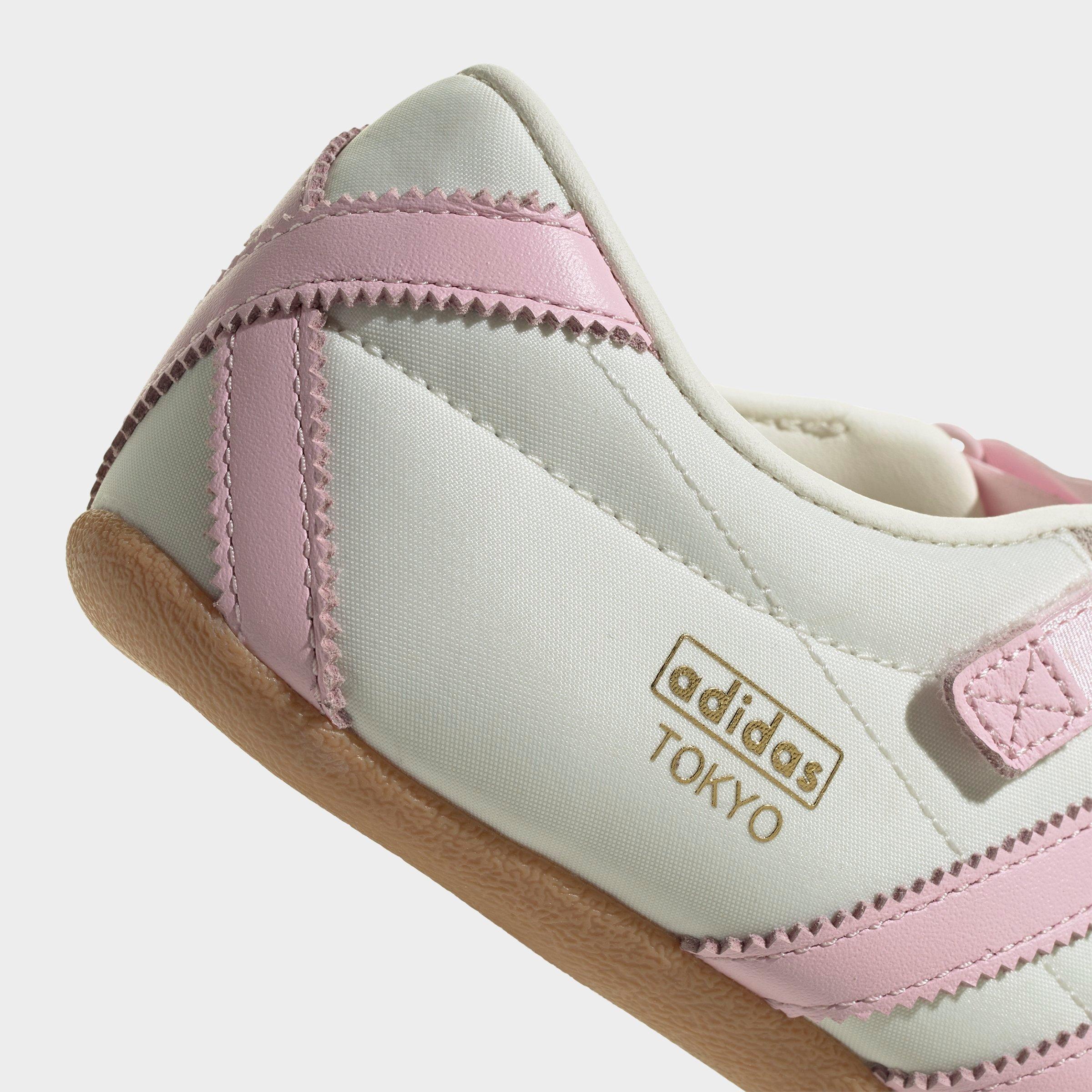 Women's adidas Originals Tokyo MJ Casual Shoes - Part 2 - White/Off White/Clear Pink - Detail shot