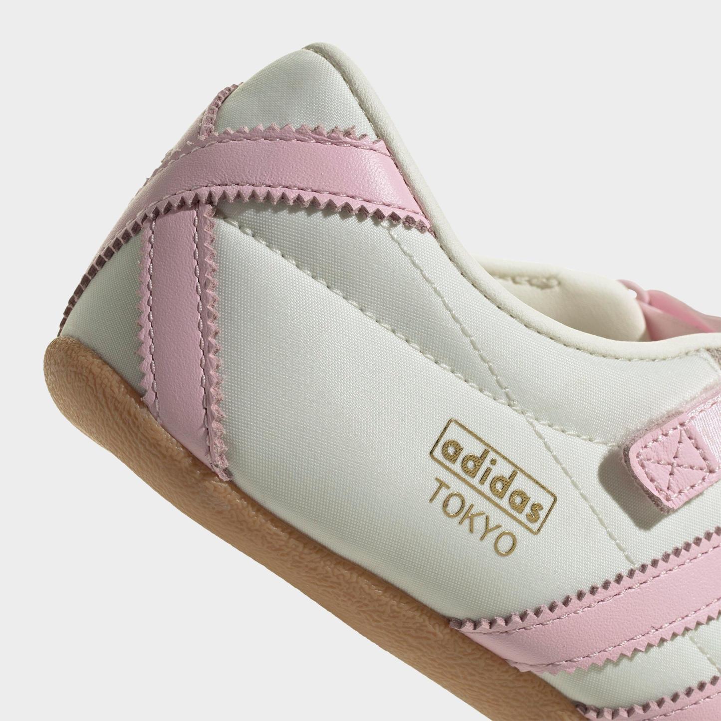 Women's adidas Originals Tokyo MJ Casual Shoes - Part 2 - White/Off White/Clear Pink - Detail shot