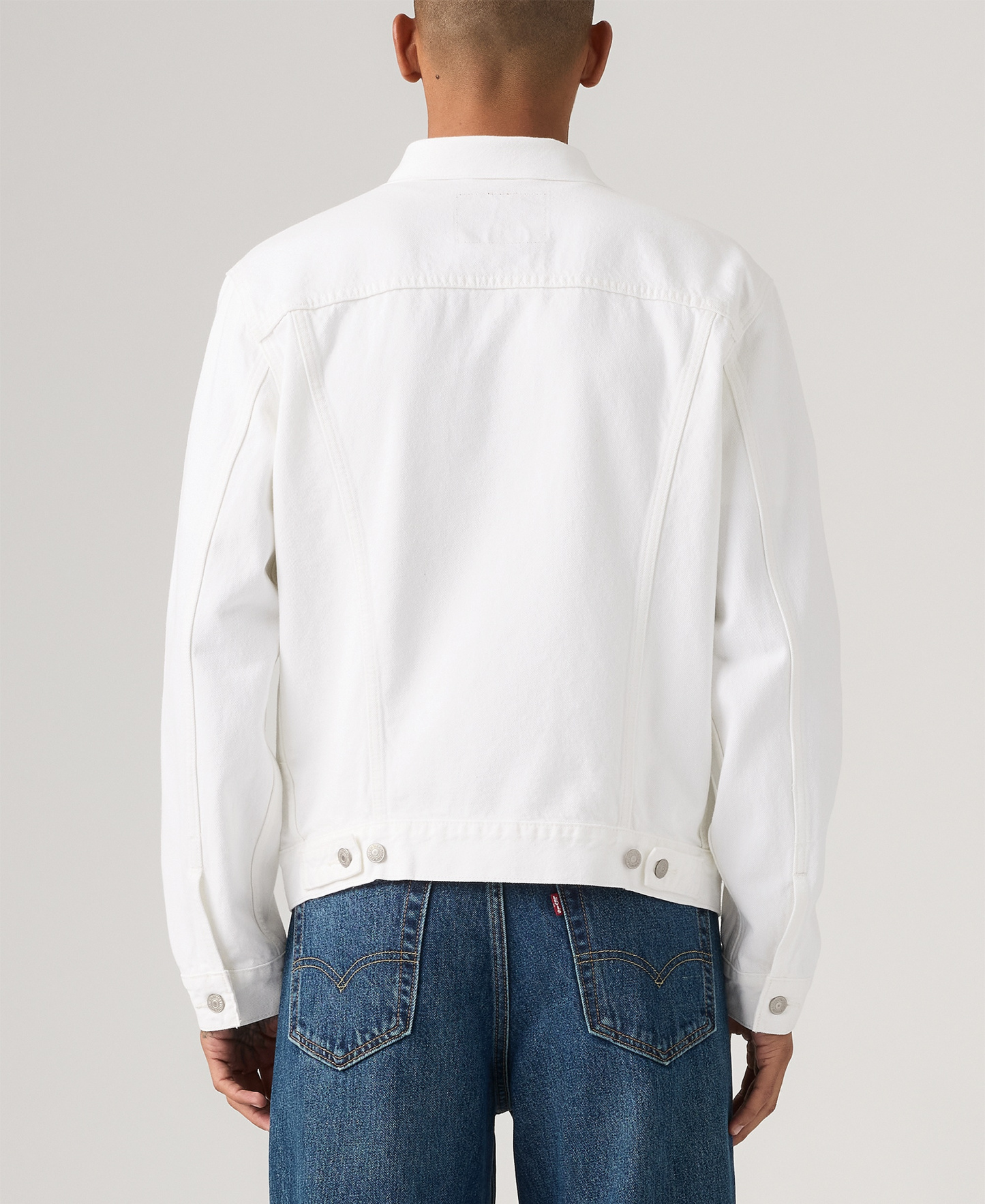 Levi's Men's Regular-Fit Stretch Denim Trucker Jacket - White River Rock