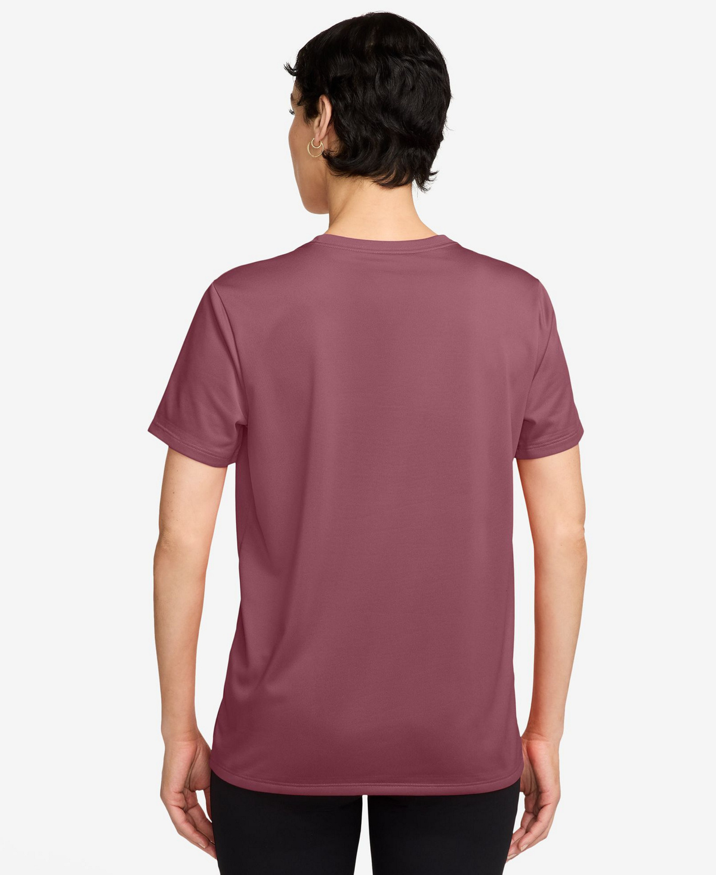 Nike Women's Dri-FIT T-Shirt - Pink Smoke/white
