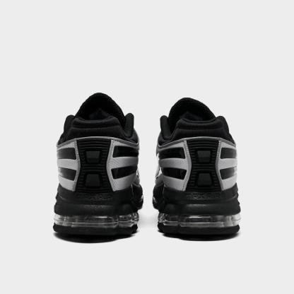 Men's Nithtke Air Max Ecstasy Plus Casual Shoes - Metallic Silver/White/Black - Back view