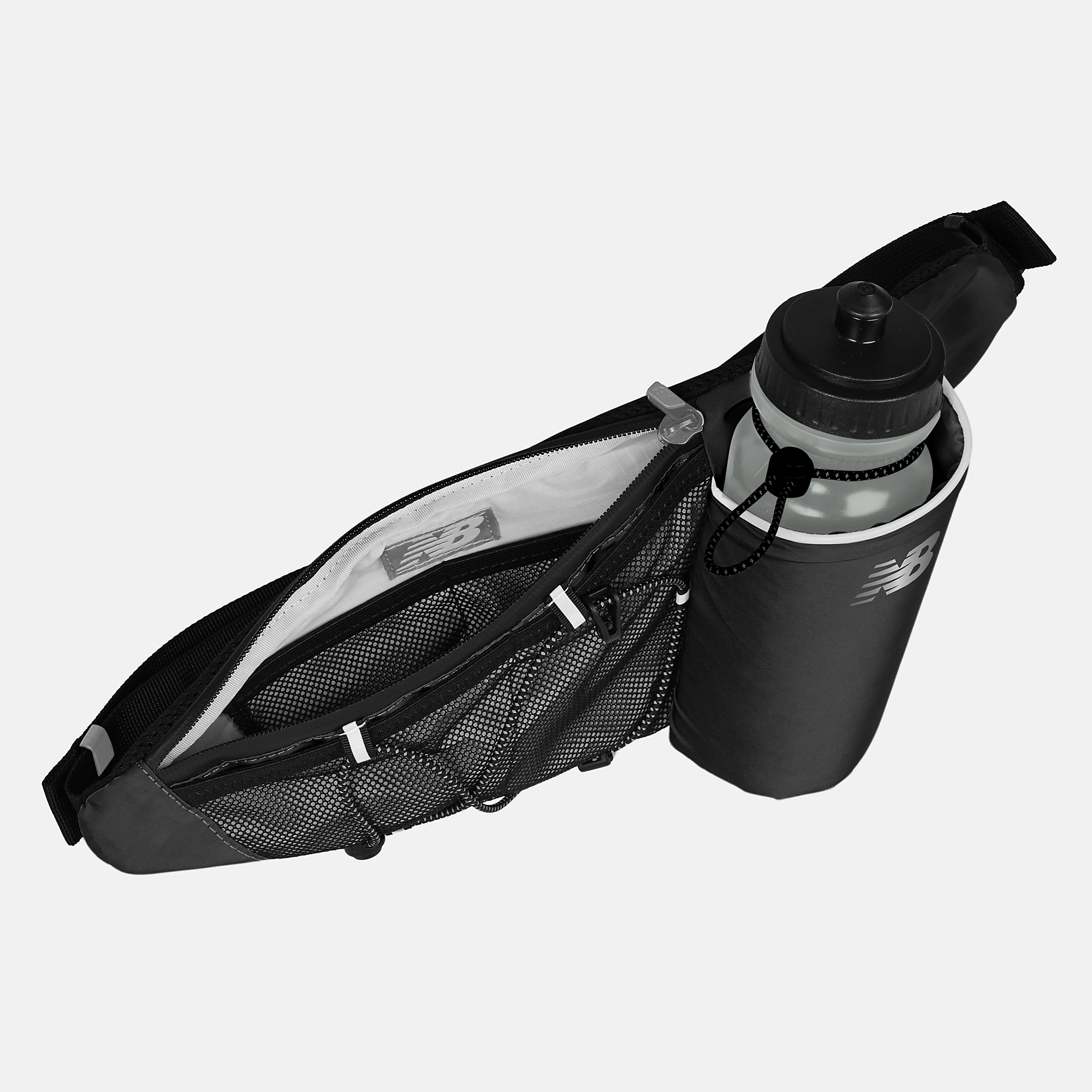 New Balance Performance Bottle Waist Belt, LAB51204BK