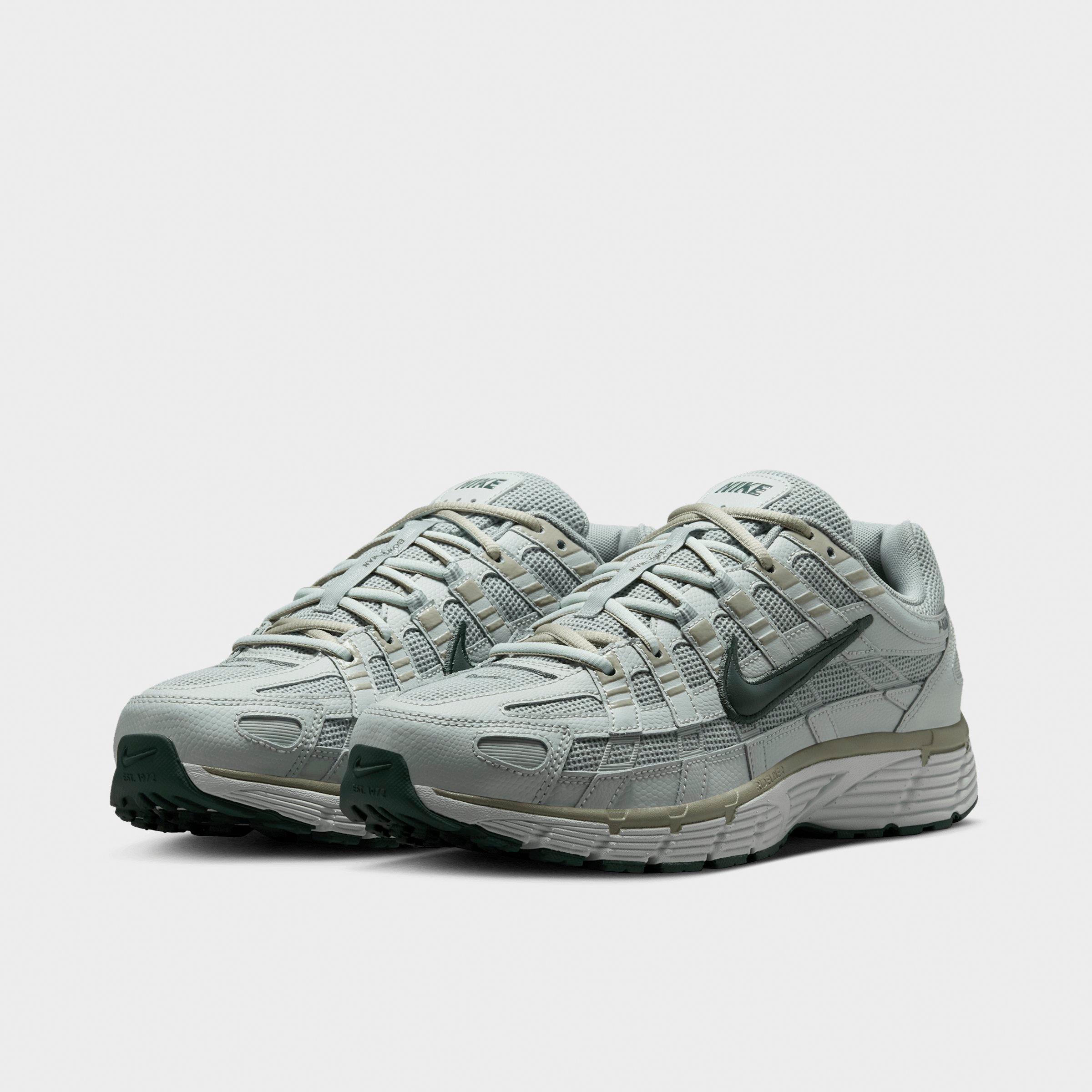Men's Nithtke P-6000 Casual Shoes - Part 1 - Light Pumice/Light Silver/Spruce Fog/Camo Green - Both shoes facing left