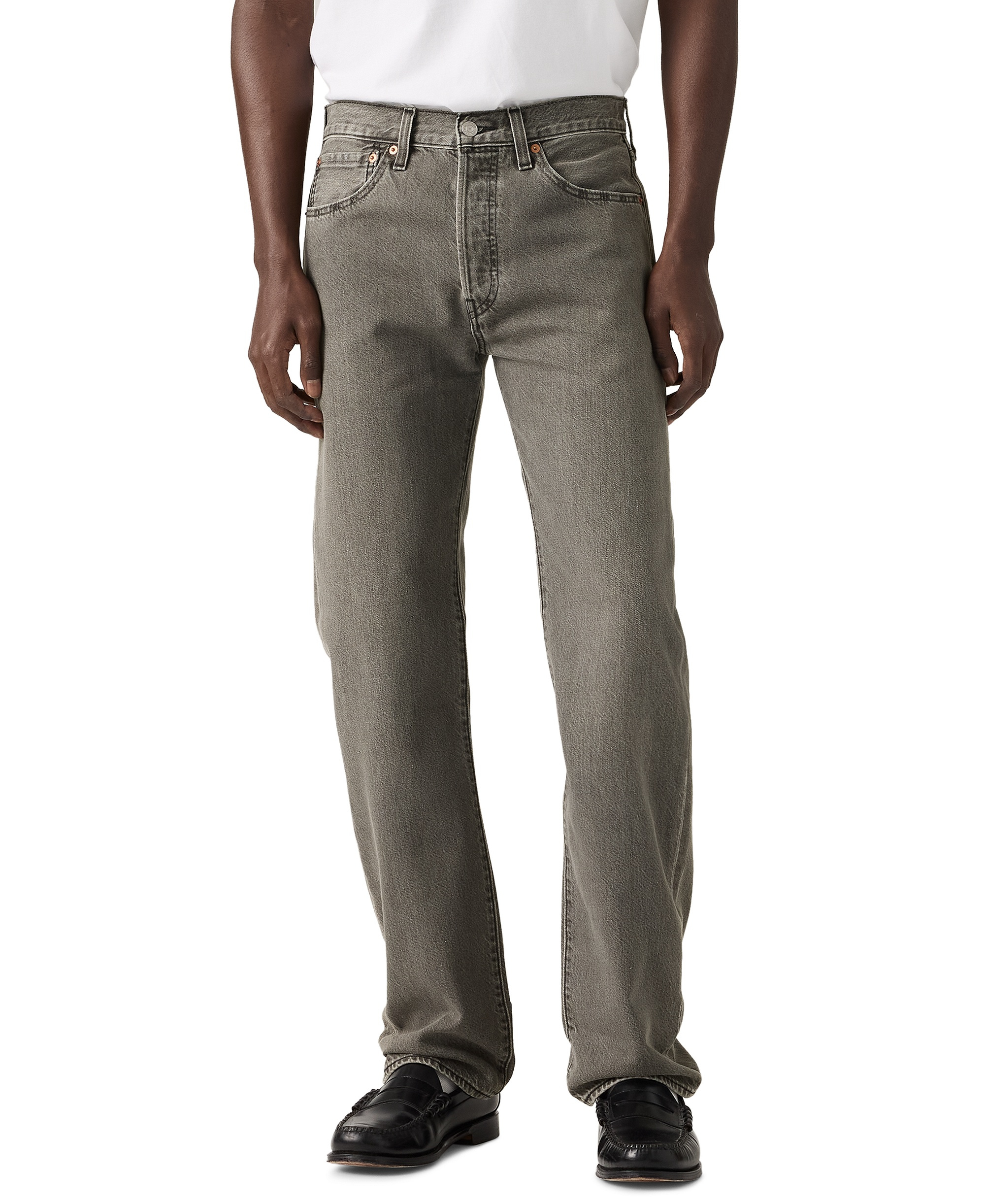 Levi's Men's 501™ Regular-Fit Button Fly Non-Stretch Jeans - Firepit