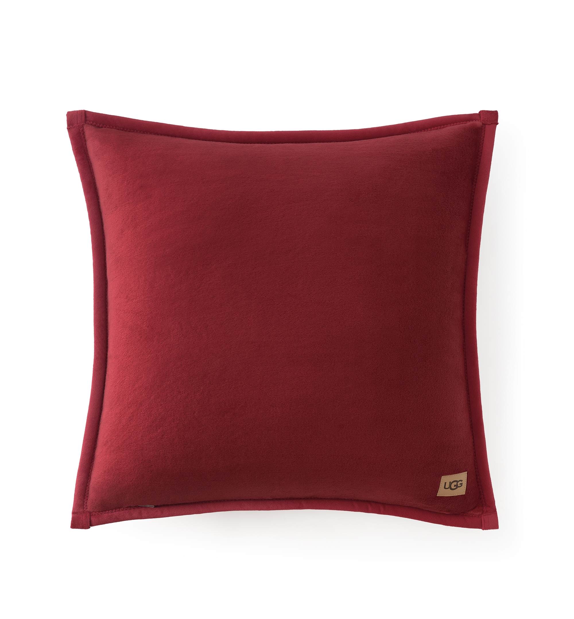 UGG® Coco 2-Pack Decorative Pillow, 20" x 20" - Coffee Berry