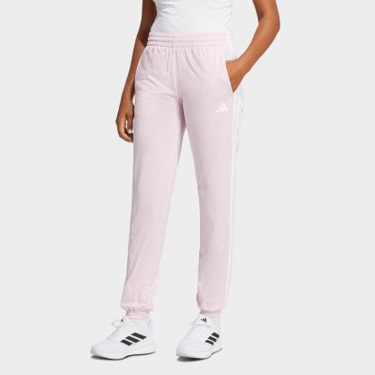 Women's adidas Essentials DAYREADY Tricot Tracksuit Pants - Clear Pink/White