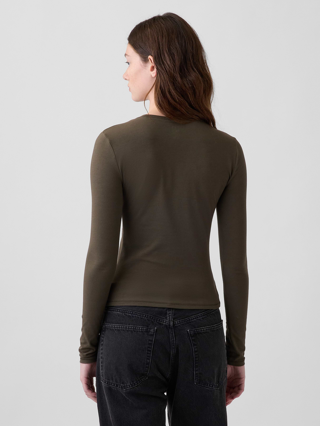 CloseKnit Jersey T-Shirt - Bamboo green