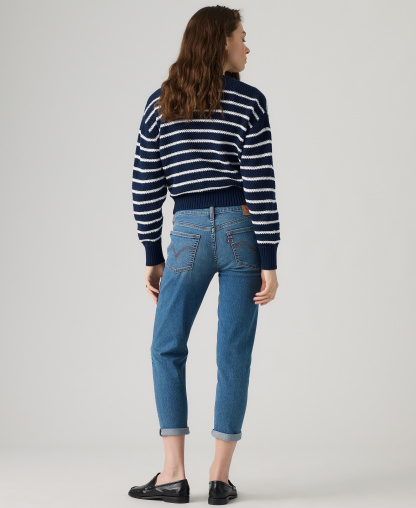 Levi's Women's Relaxed Boyfriend Tapered Leg Jeans - Timeless Tint