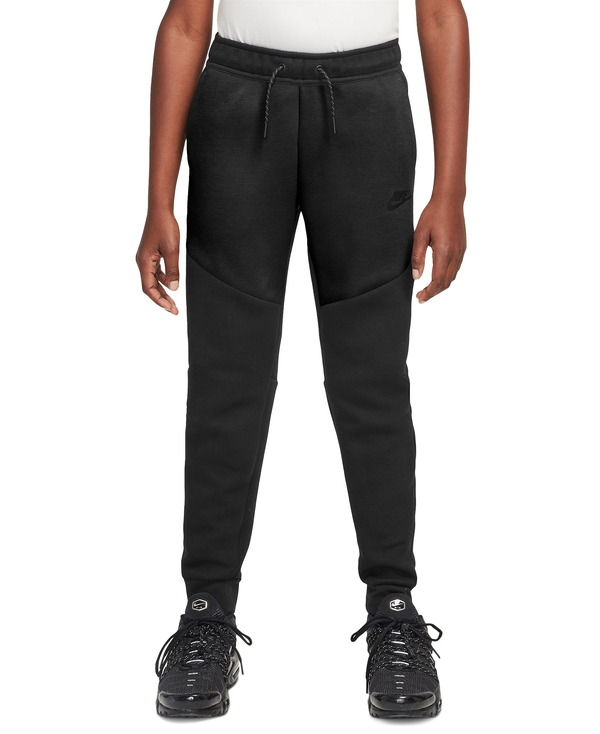 Nike Boys' and Girls' 7-20 Sportswear Tech Fleece Jogger Pants - Black