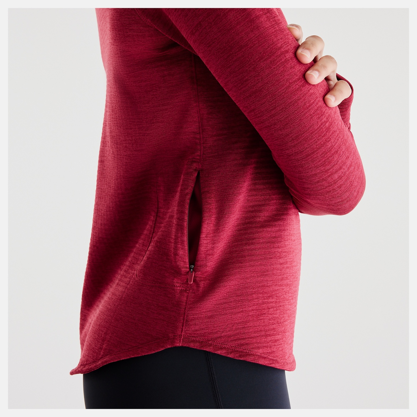New Balance Athletics Heat Grid Half Zip, WT43200PDR