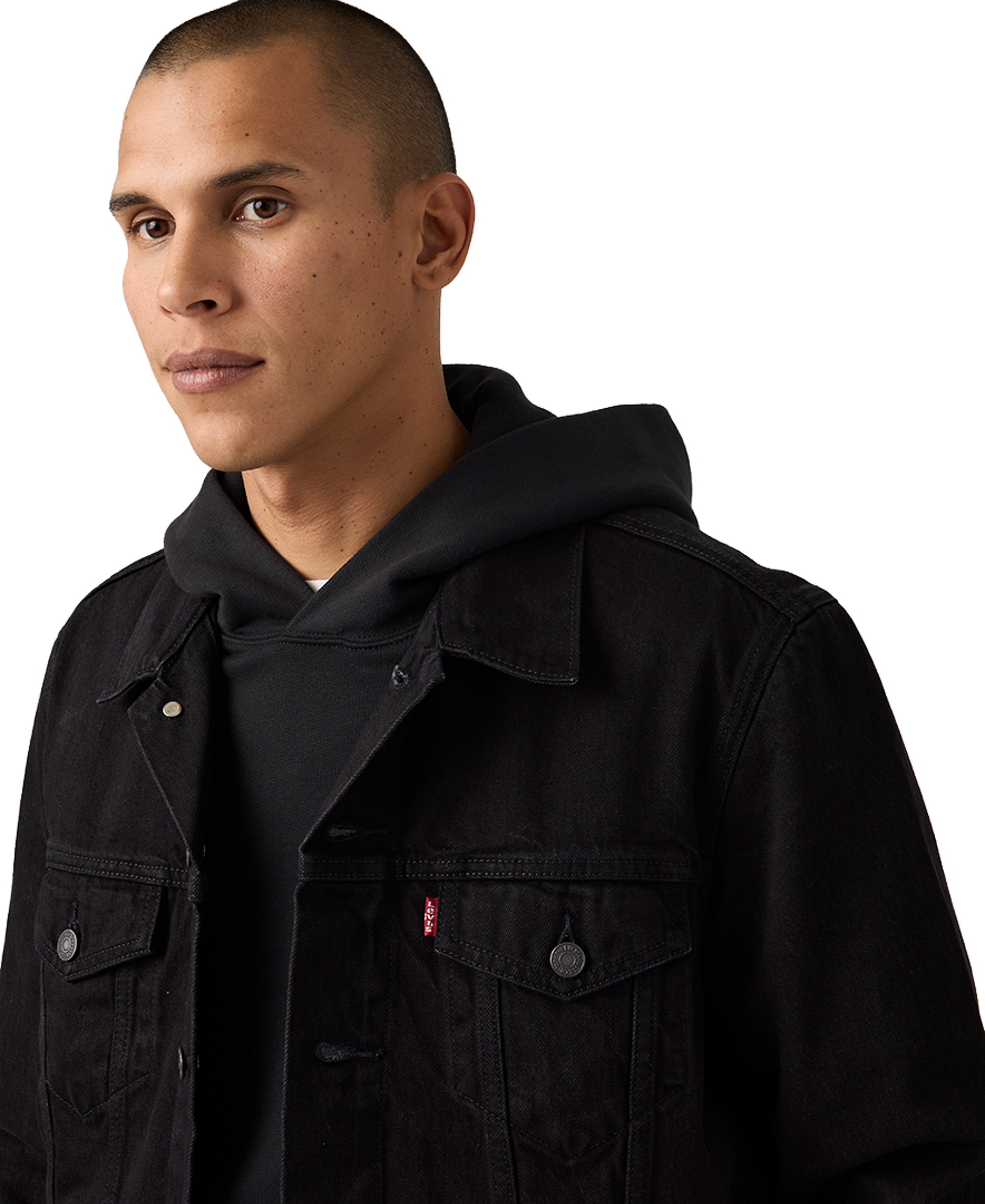 Levi's Men's Regular-Fit Stretch Denim Trucker Jacket - Thurs Night
