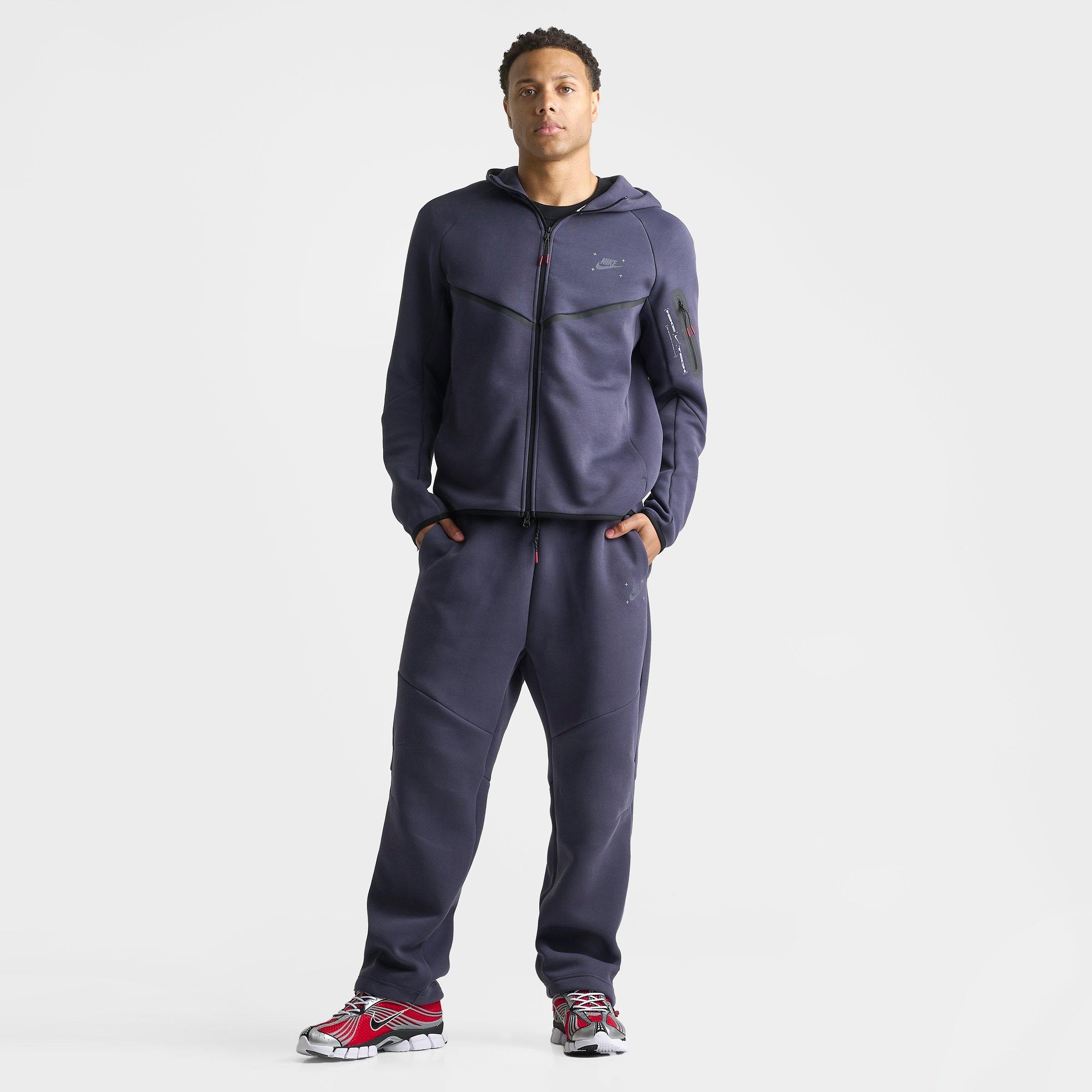 Men's Nithtke Tech Fleece Windrunner Graphic Jogger Pants - Gridiron/Black