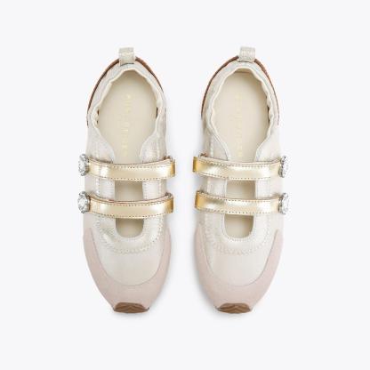 Kurt Geiger London Islington Mary Jane Sneaker - White - view 3