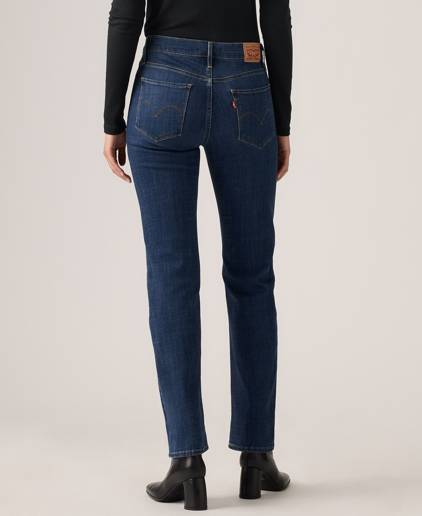 Levi's Women's 314 Shaping Slimming Straight Leg Mid-Rise Jeans - Lapis Loft