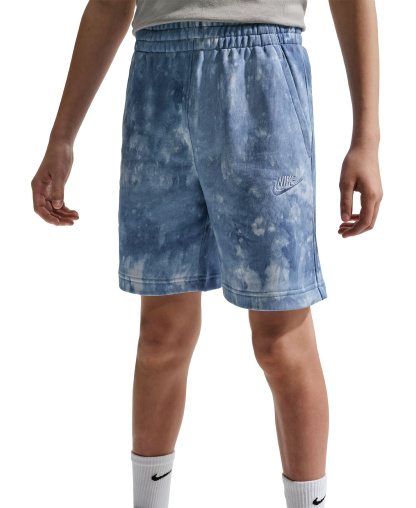 Nike Boys' and Girls' Sportswear Club 8-20 French Terry Shorts - Hydrogen Blue/Work Blue