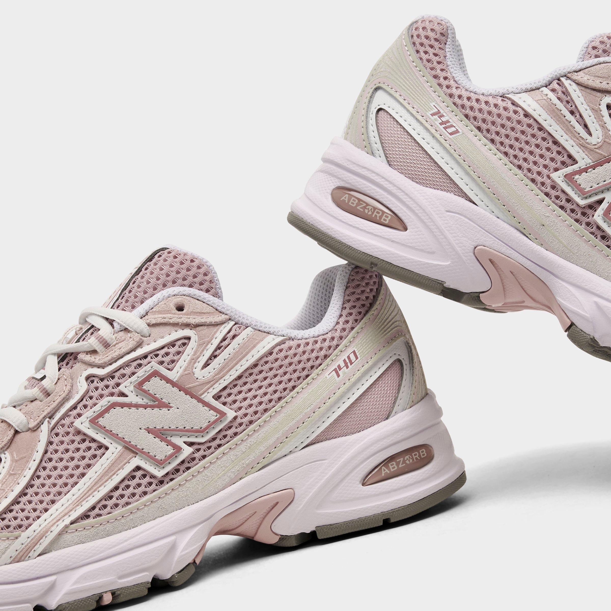 Women's New Balance 740 Casual Shoes - Stone Pink/Rosewood - view 3