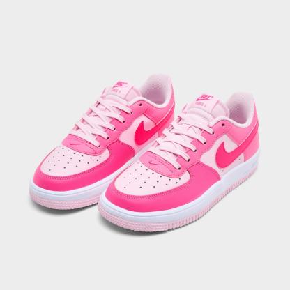 Little Kids' Nike Force 1 Low Casual Shoes - Pinksicle/Pink Foam/White/Hyper Pink (IO7455-684)