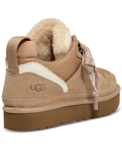 UGG® Women's Lowmel Lace-Up Sneaker Booties - Sand